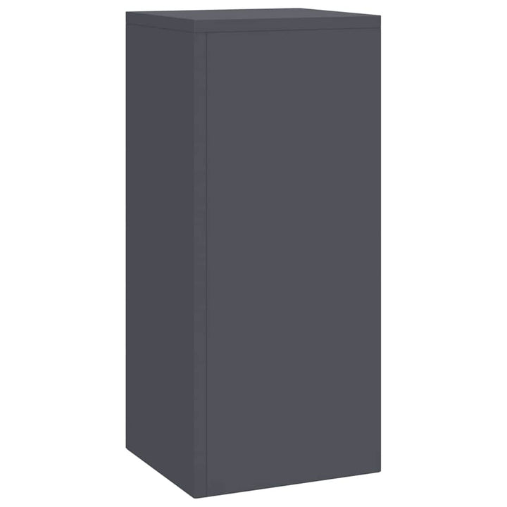 Planteholder 3 pcs Antracit Stål