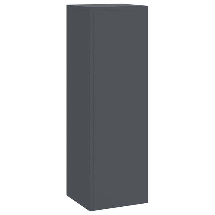 Planteholder 3 pcs Antracit Stål