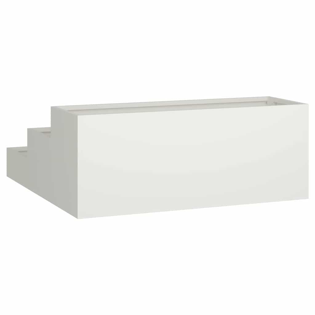 Have Blomsterkrukke Hvid 90 x 90 x 35 cm Koldvalset stål