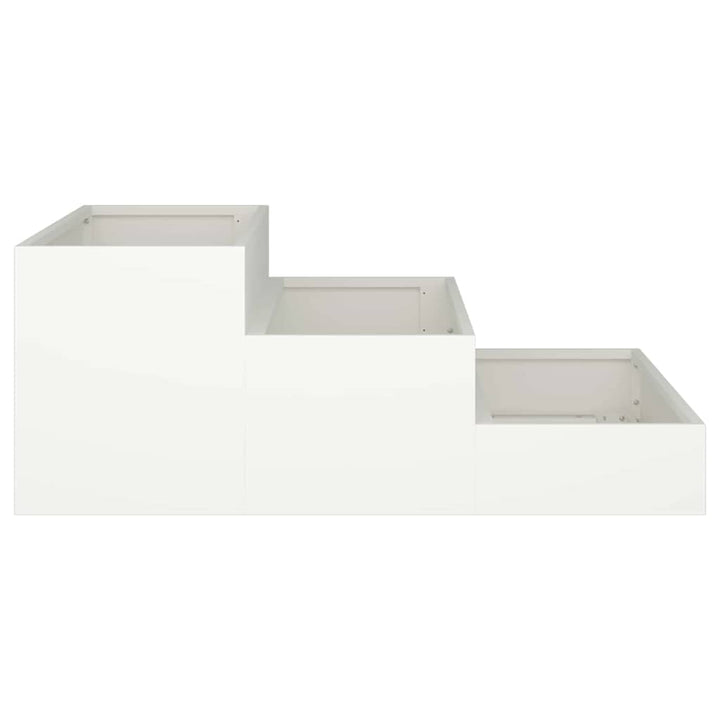 Have Blomsterkrukke Hvid 90 x 90 x 35 cm Koldvalset stål