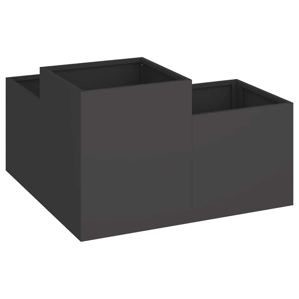 Have Blomsterkrukke Sort 80 x 80 x 48 cm Stål
