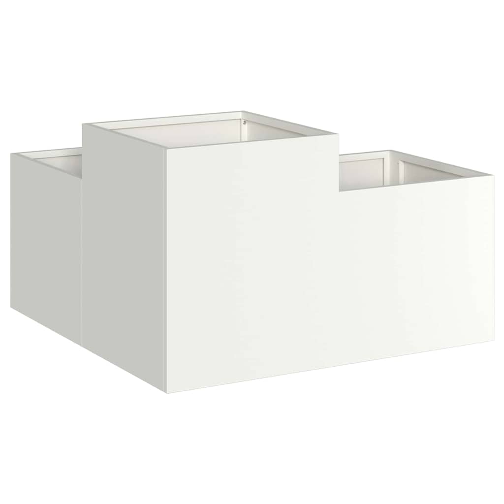 Have Blomsterkrukke Hvid 80 x 80 x 48 cm Stål