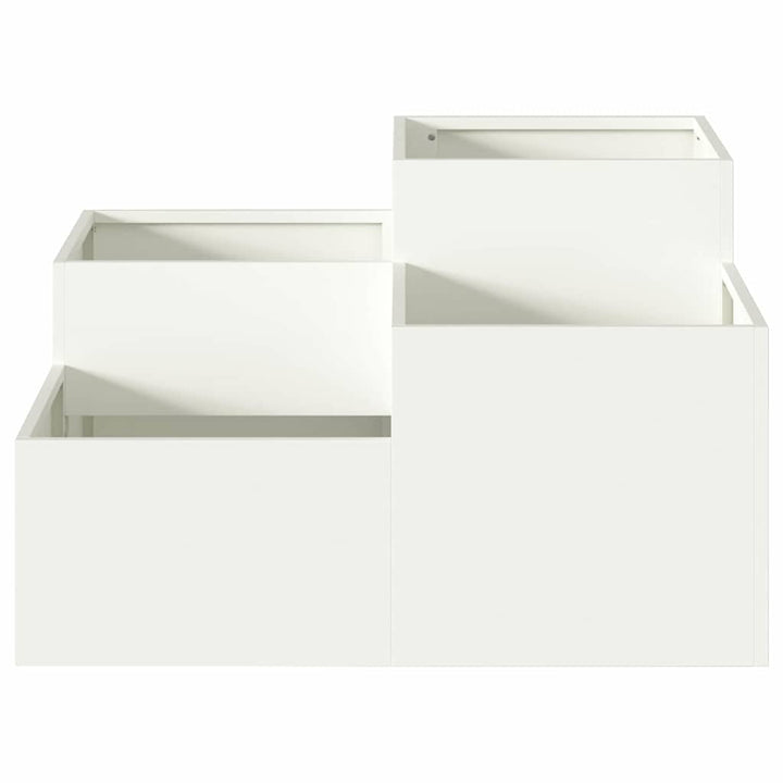 Have Blomsterkrukke Hvid 80 x 80 x 48 cm Stål
