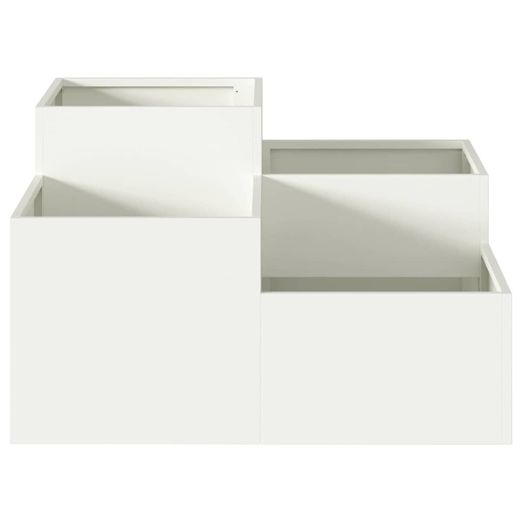 Have Blomsterkrukke Hvid 80 x 80 x 48 cm Stål