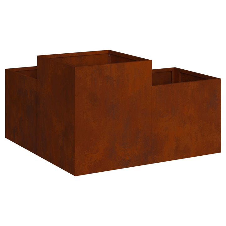 Have Blomsterkrukke Rusten 80 x 80 x 48 cm Cortenstål