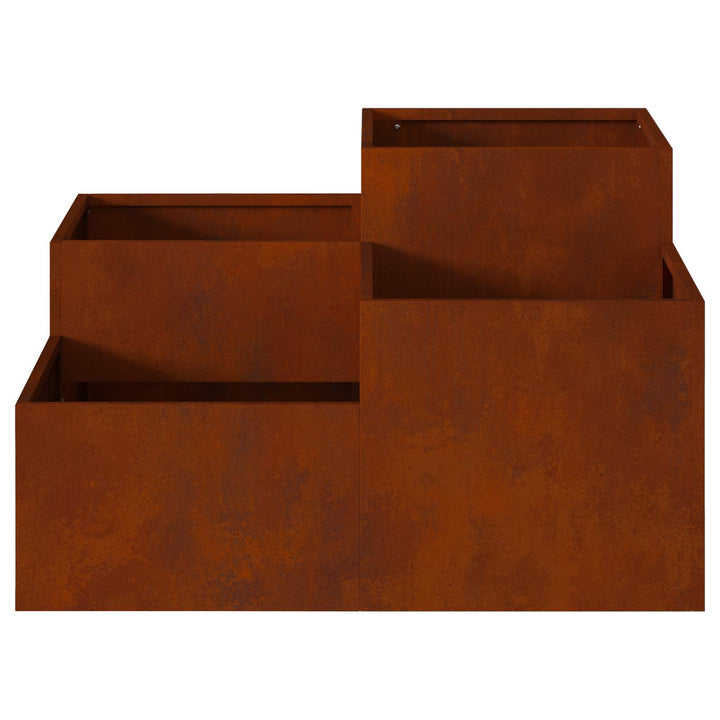 Have Blomsterkrukke Rusten 80 x 80 x 48 cm Cortenstål