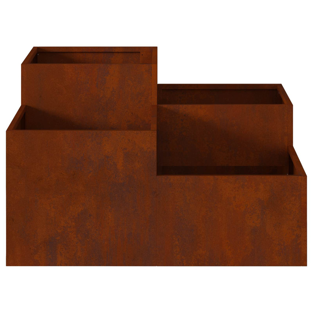 Have Blomsterkrukke Rusten 80 x 80 x 48 cm Cortenstål