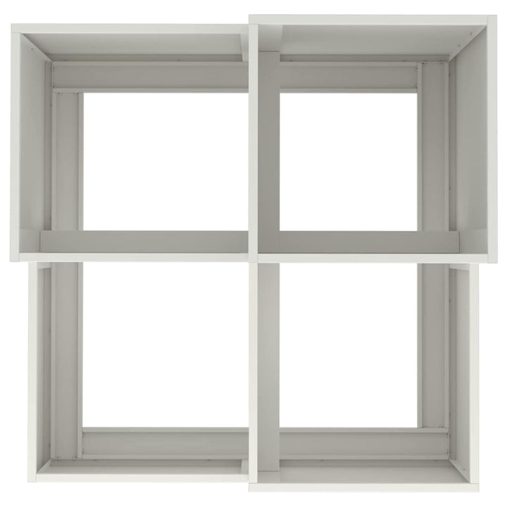 Have Blomsterkrukke Hvid 80 x 80 x 60 cm Stål