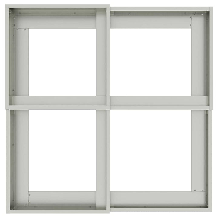 Have Blomsterkrukke Sølv 80 x 80 x 60 cm Galvaniseret stål