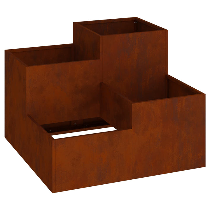 Have Blomsterkrukke Rusten 80 x 80 x 60 cm Cortenstål