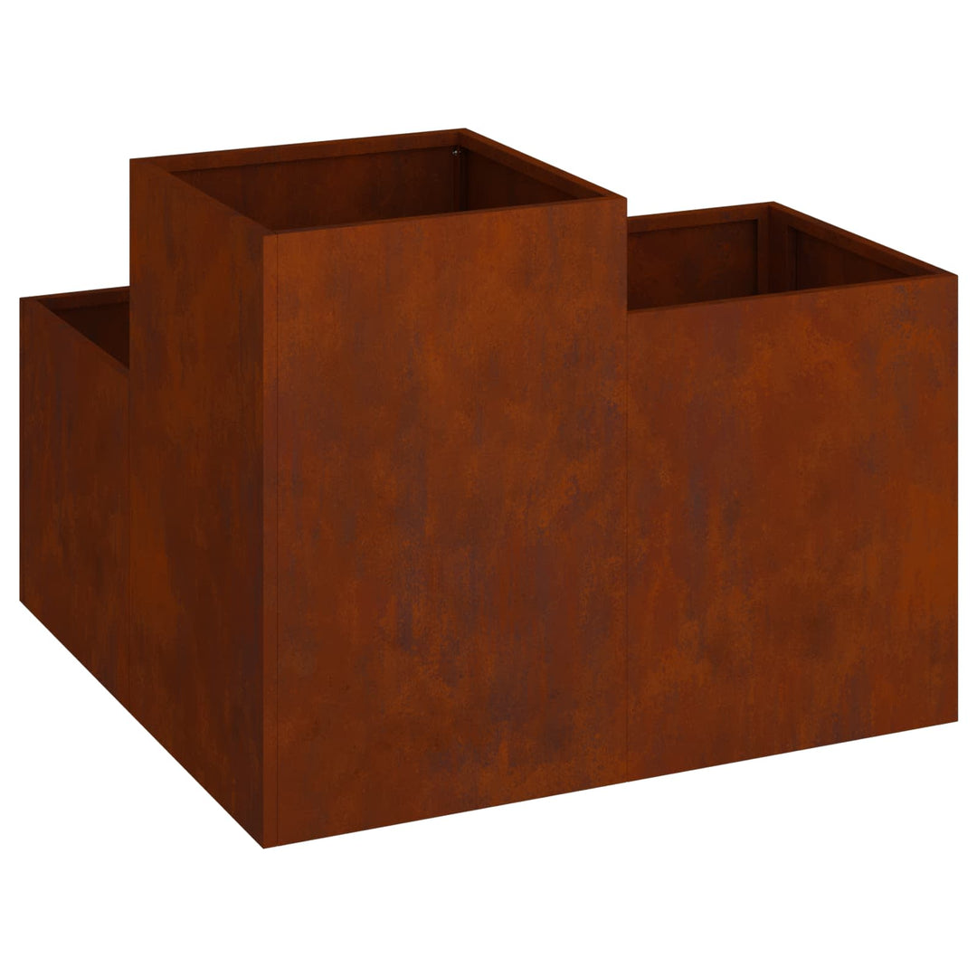 Have Blomsterkrukke Rusten 80 x 80 x 60 cm Cortenstål