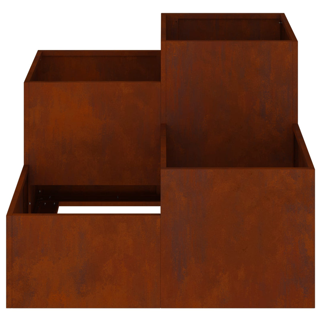 Have Blomsterkrukke Rusten 80 x 80 x 60 cm Cortenstål