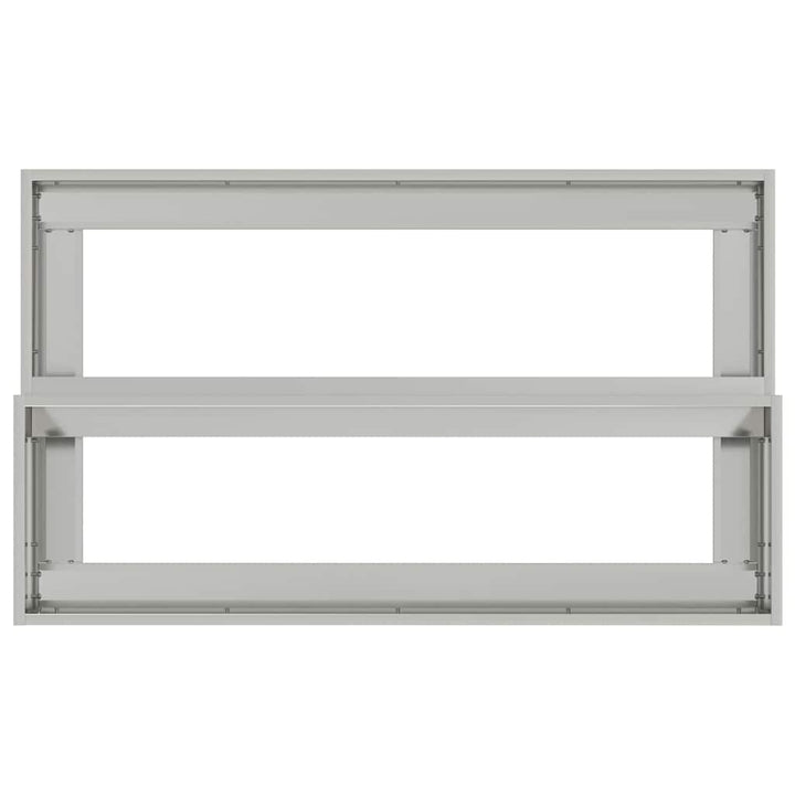 Have Blomsterkrukke Sølv 100 x 60 x 45 cm Galvaniseret stål