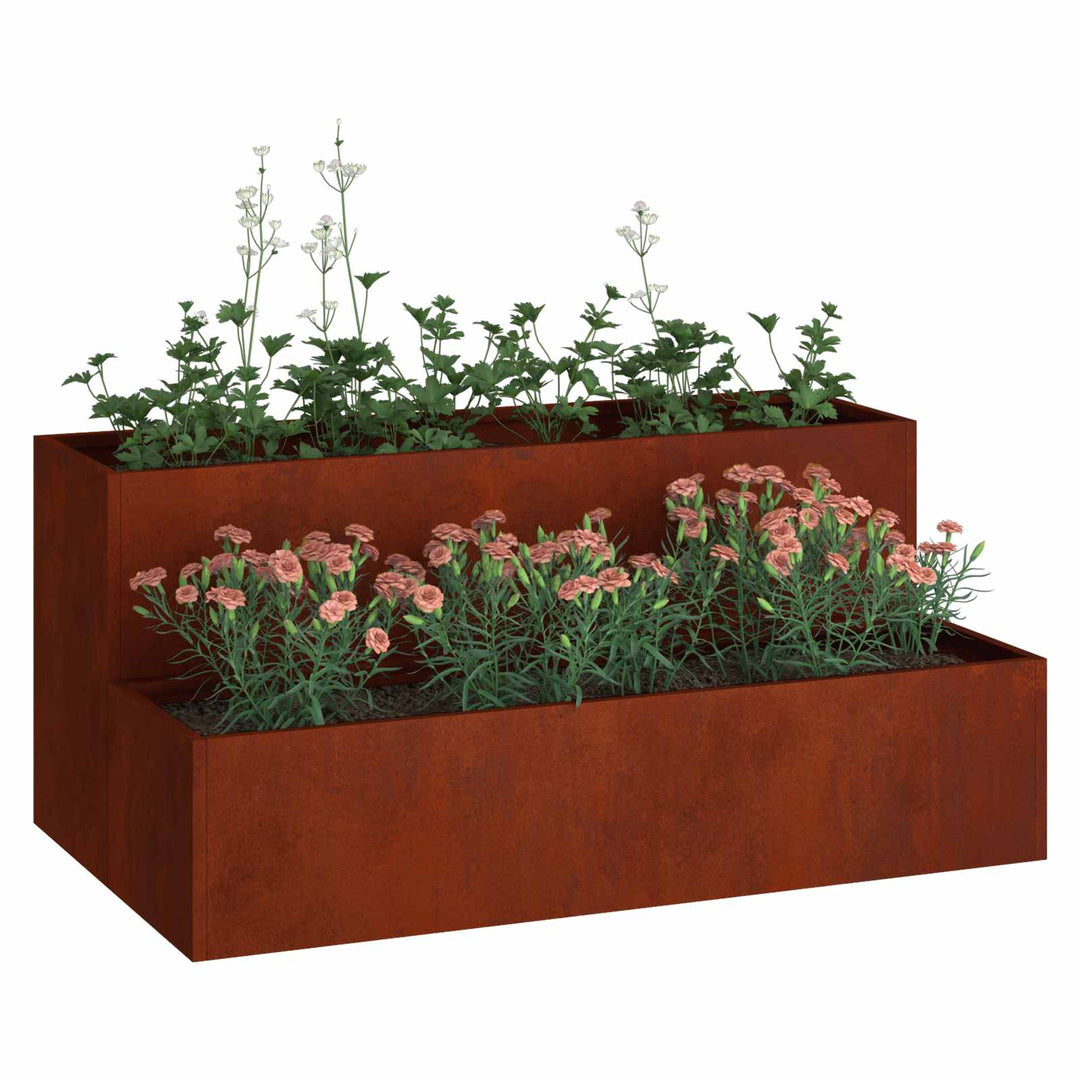 Have Blomsterkrukke Rusten 100 x 60 x 45 cm Cortenstål