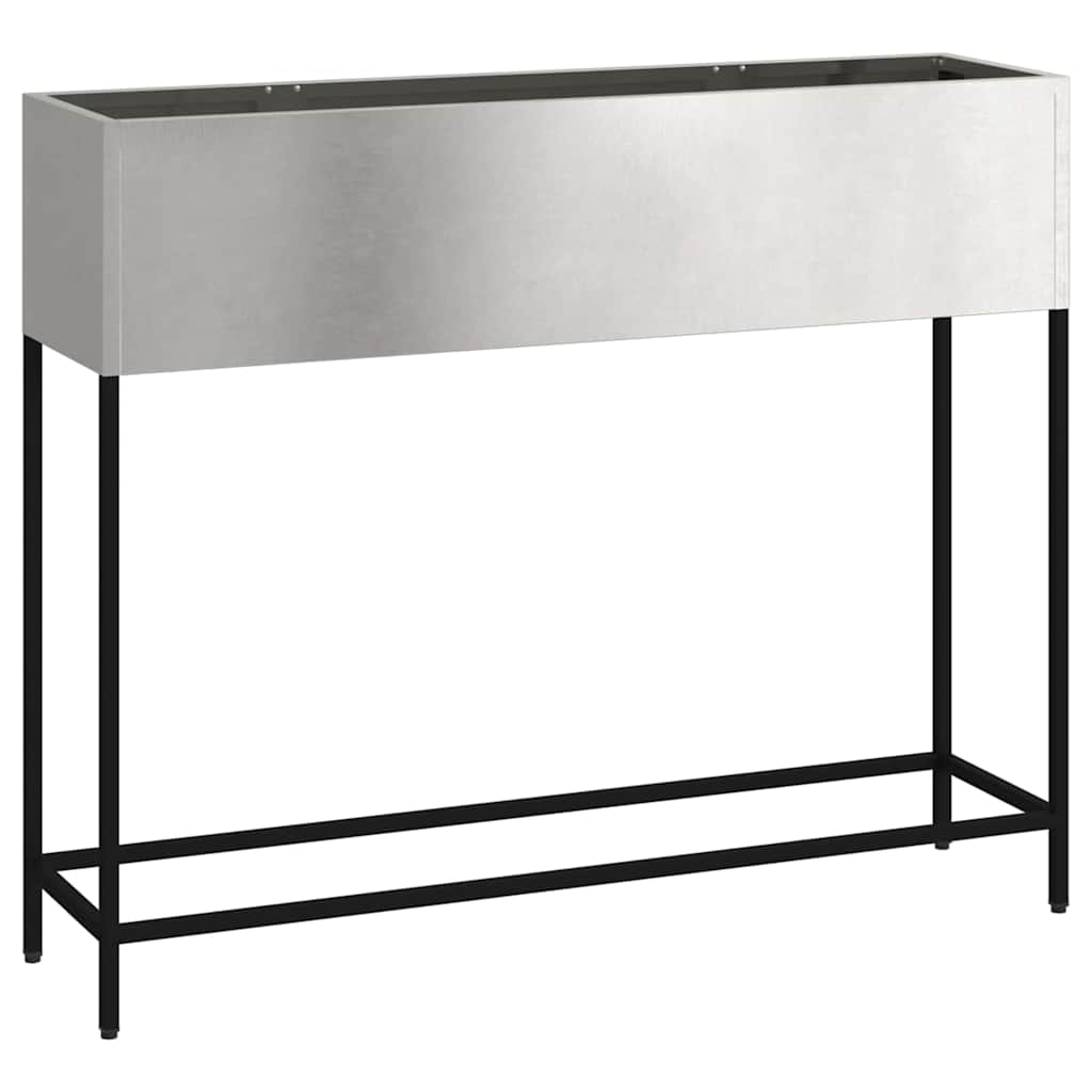 Hævet haveplante Sølv 100 x 26 x 82 cm Rustfrit stål