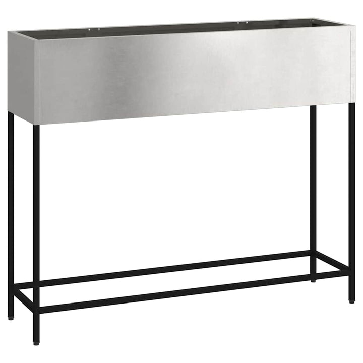 Hævet haveplante Sølv 100 x 26 x 82 cm Rustfrit stål