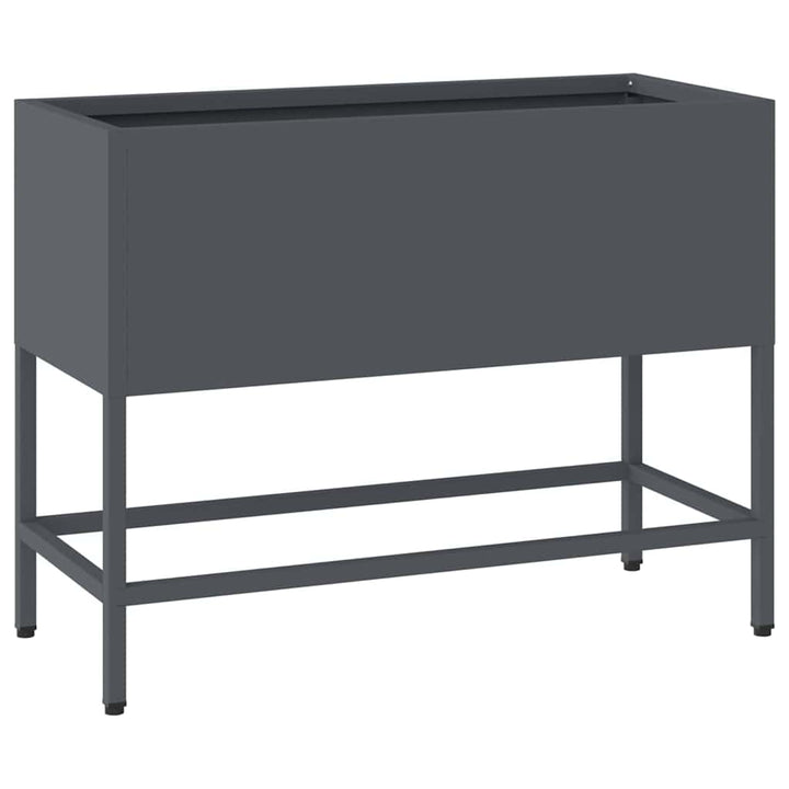 Hævet haveplante Antracit 60 x 26 x 45 cm Stål