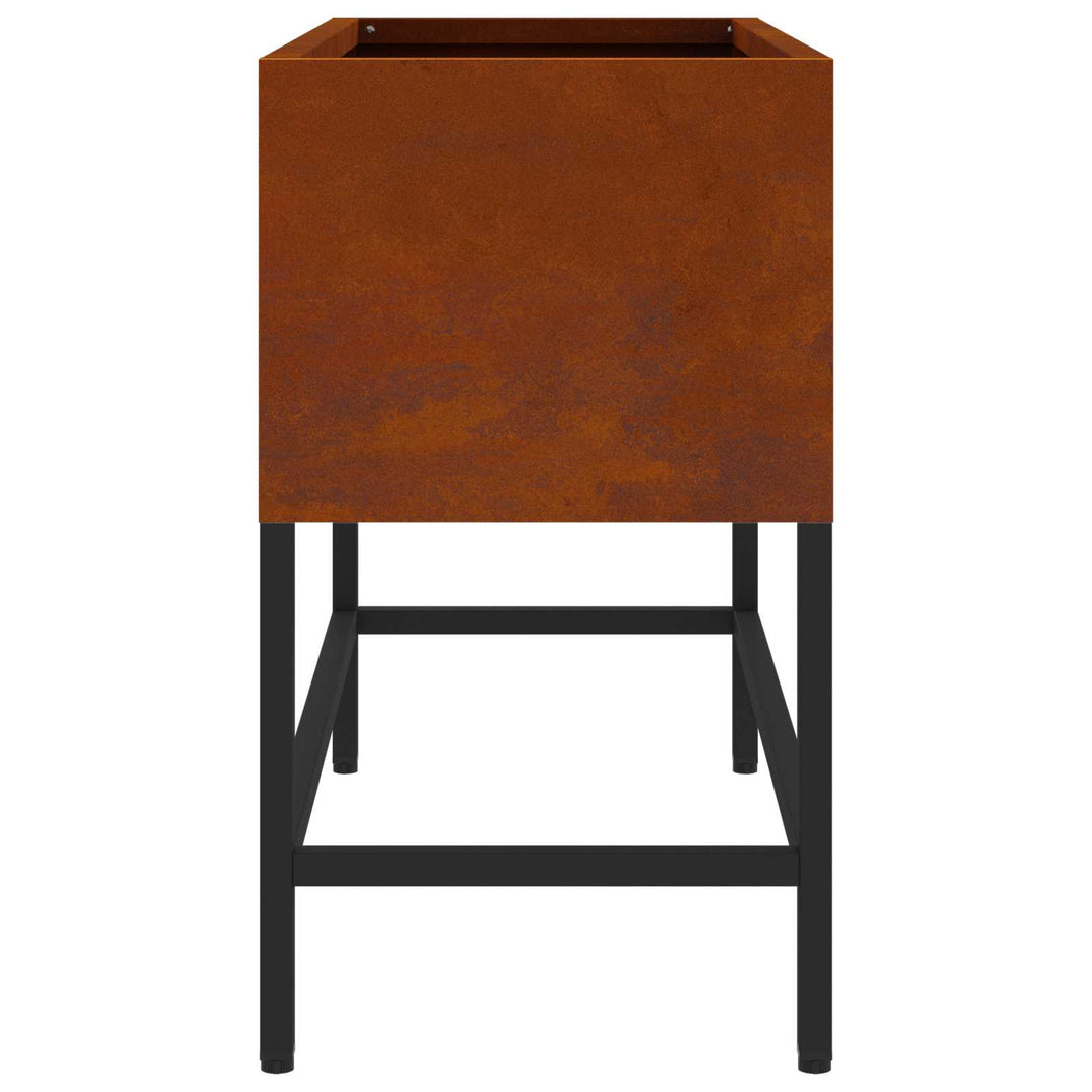 Hævet haveplante Rusten 60 x 26 x 45 cm Cortenstål