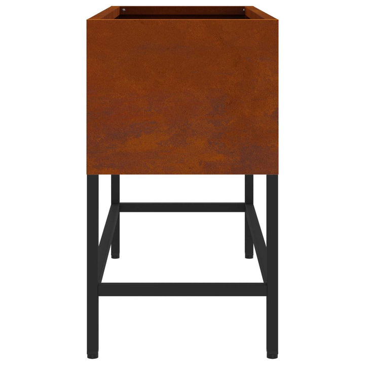Hævet haveplante Rusten 60 x 26 x 45 cm Cortenstål