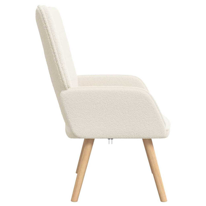 lænestol Creme 62 x 67 x 95,5 cm Sherpa-stof