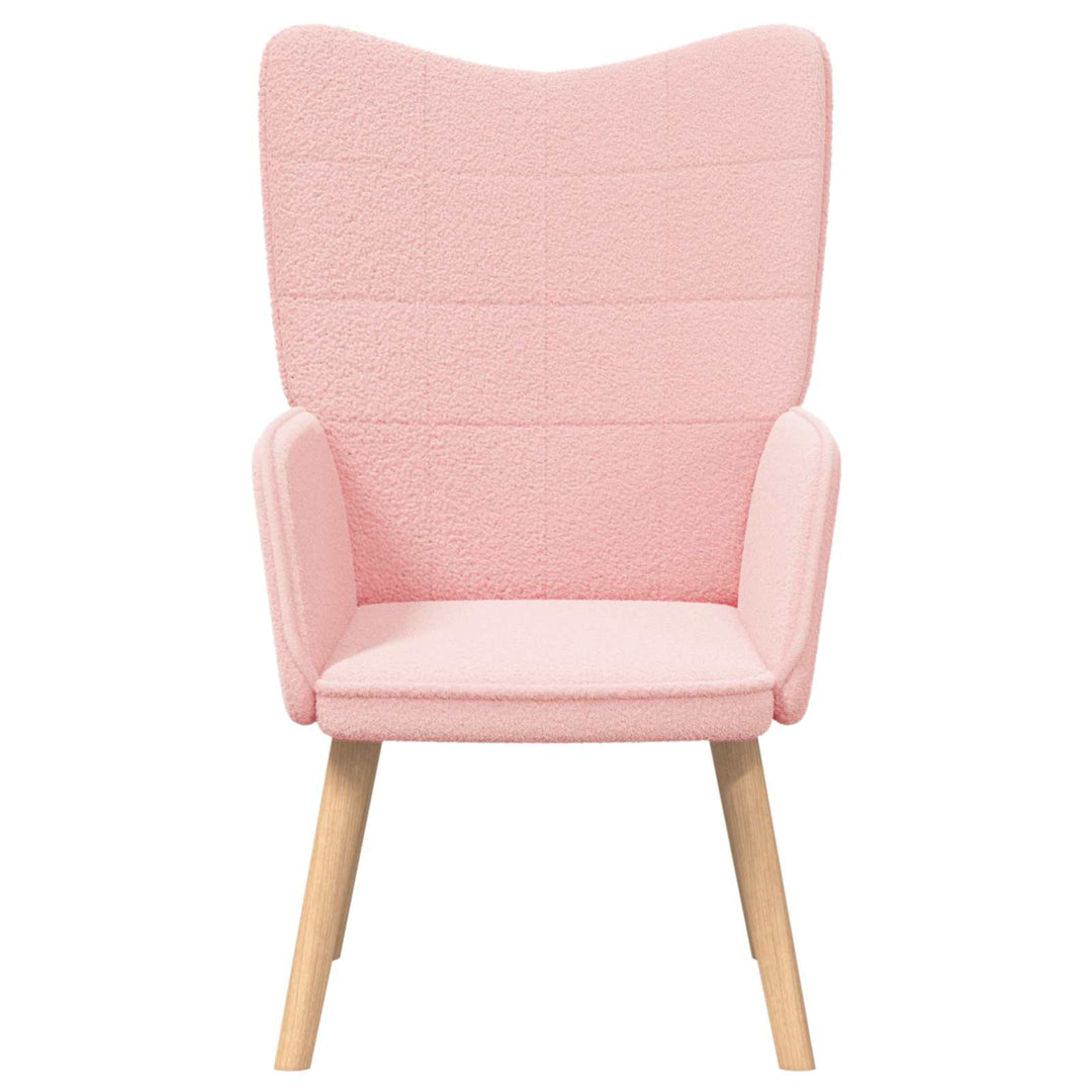 lænestol Lyserød 62 x 67 x 95,5 cm Sherpa-stof