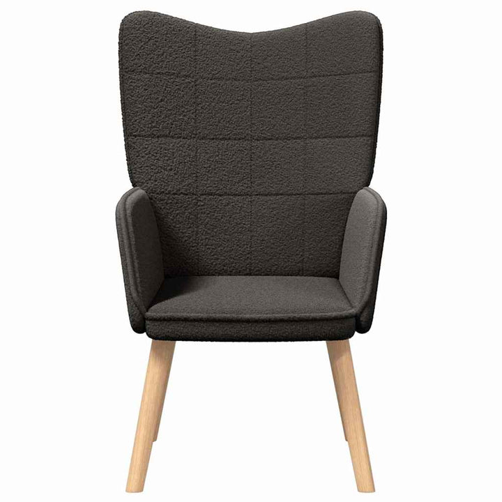 lænestol Mørkegrå 62 x 67 x 95,5 cm Sherpa-stof