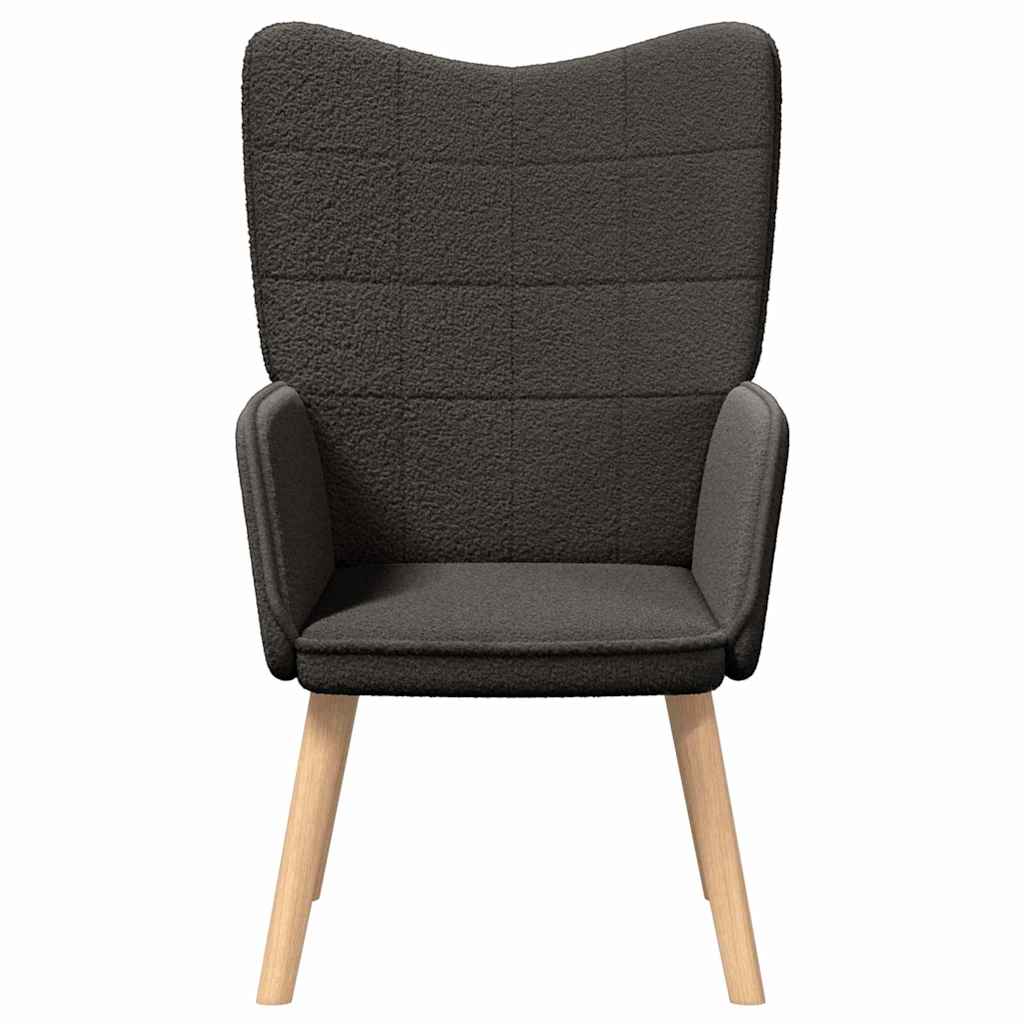 lænestol Mørkegrå 62 x 67 x 95,5 cm Sherpa-stof