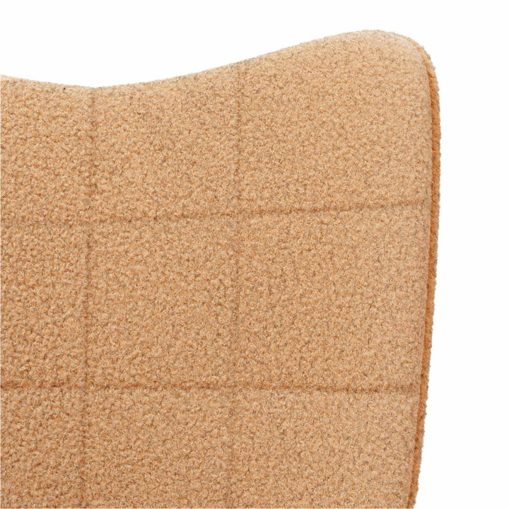 Gyngestol Beige Sherpa-stof