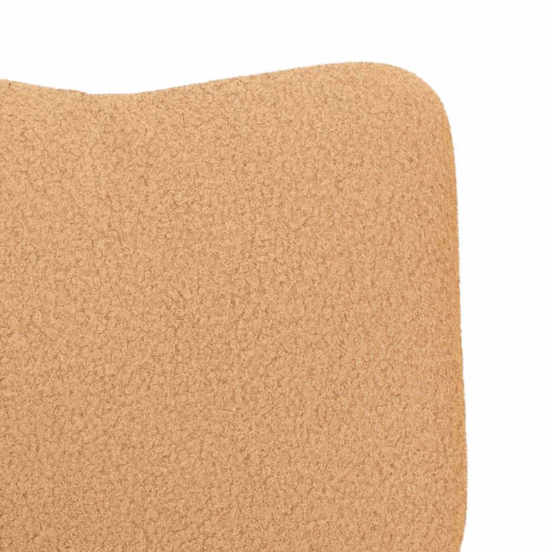lænestol Beige 63 x 67 x 94 cm Polyester og krydsfiner