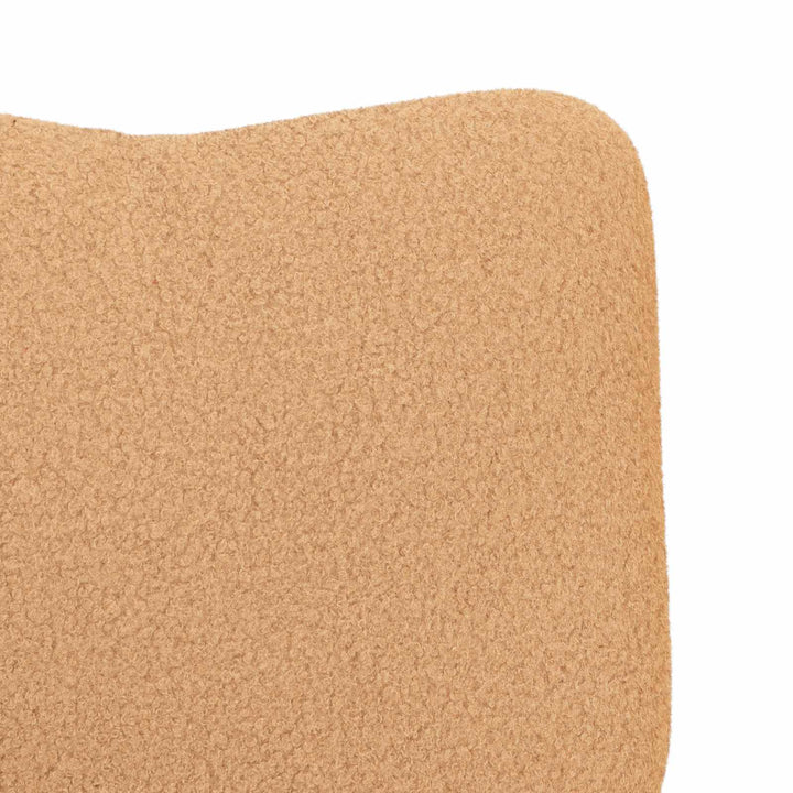 lænestol Beige 63 x 67 x 94 cm Polyester og krydsfiner