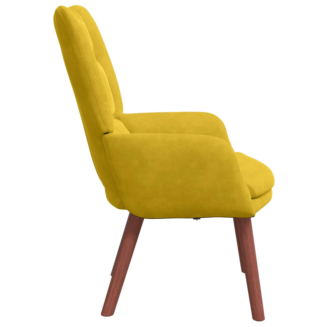 lænestol Gul 63 x 67 x 94 cm Fløjl