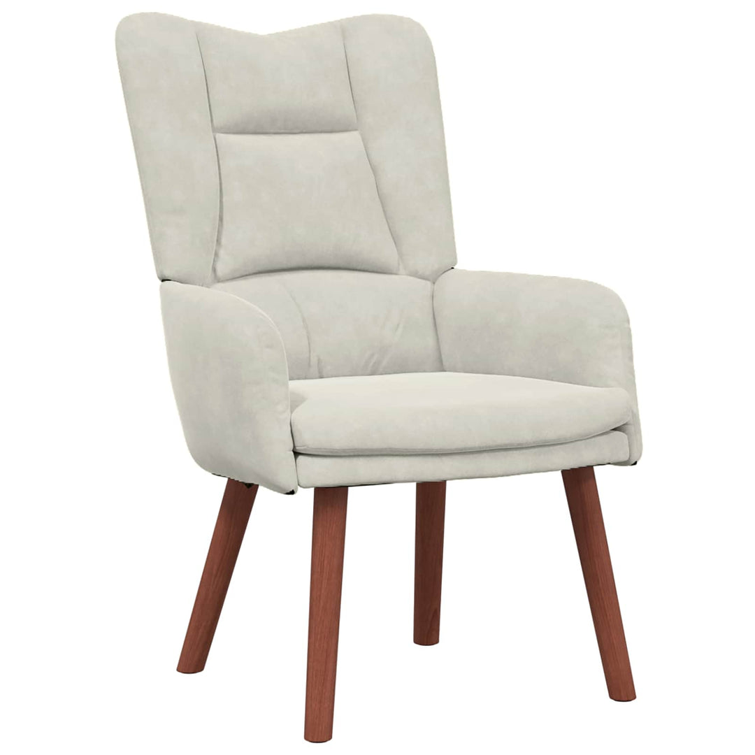 lænestol Creme 63 x 67 x 94 cm Fløjl