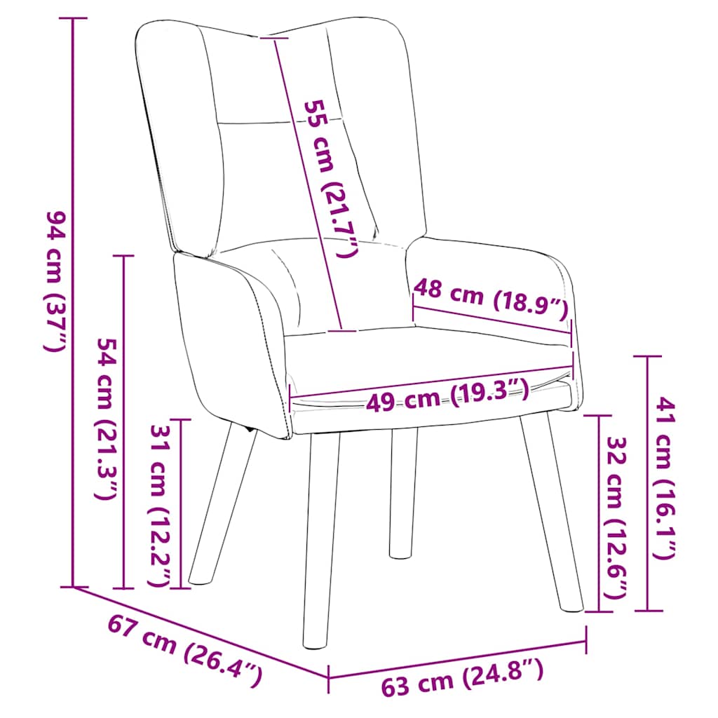 lænestol Turkis 63 x 67 x 94 cm Fløjl