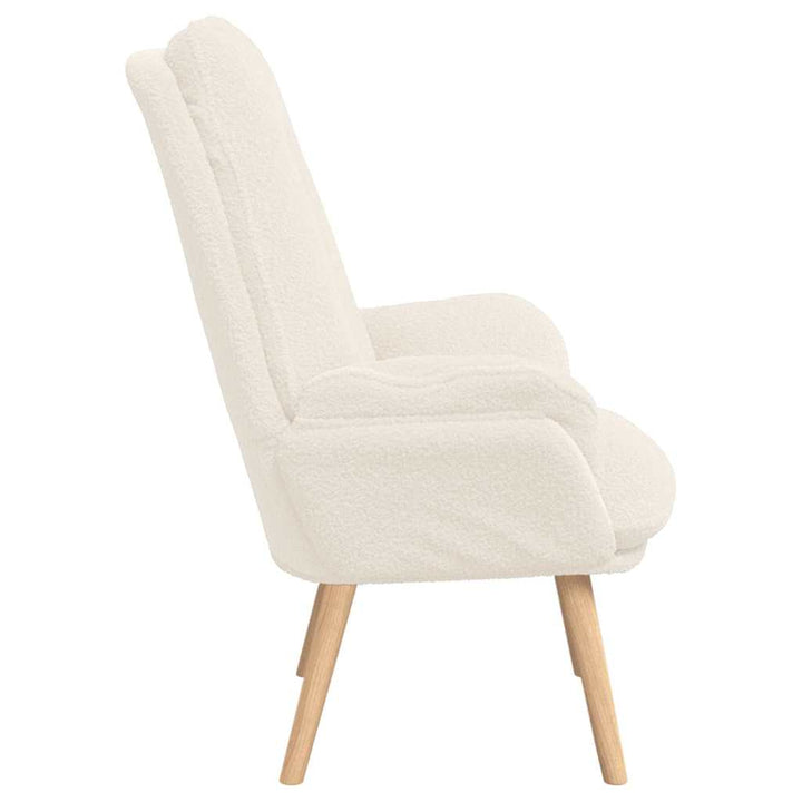lænestol Creme 69 x 74 x 93 cm Sherpa-stof