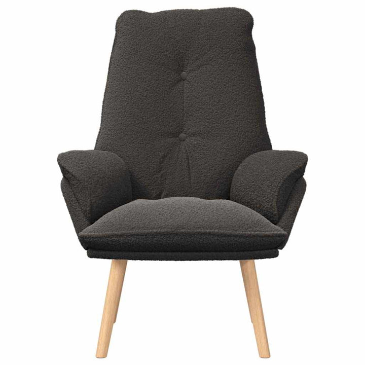 lænestol Mørkegrå 69 x 74 x 93 cm Sherpa-stof