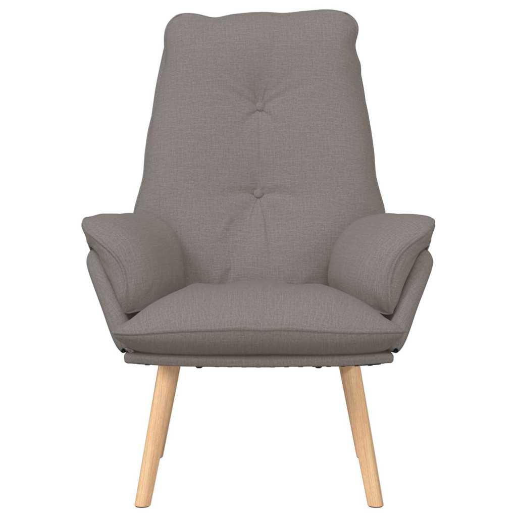 lænestol Gråbrun 69 x 74 x 93 cm Stof og krydsfiner