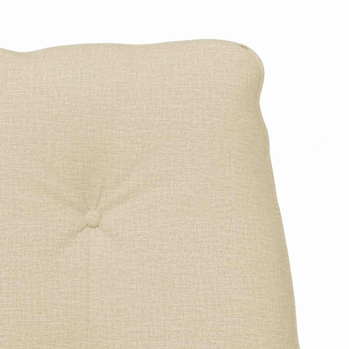lænestol Creme 69 x 74 x 93 cm Stof og krydsfiner