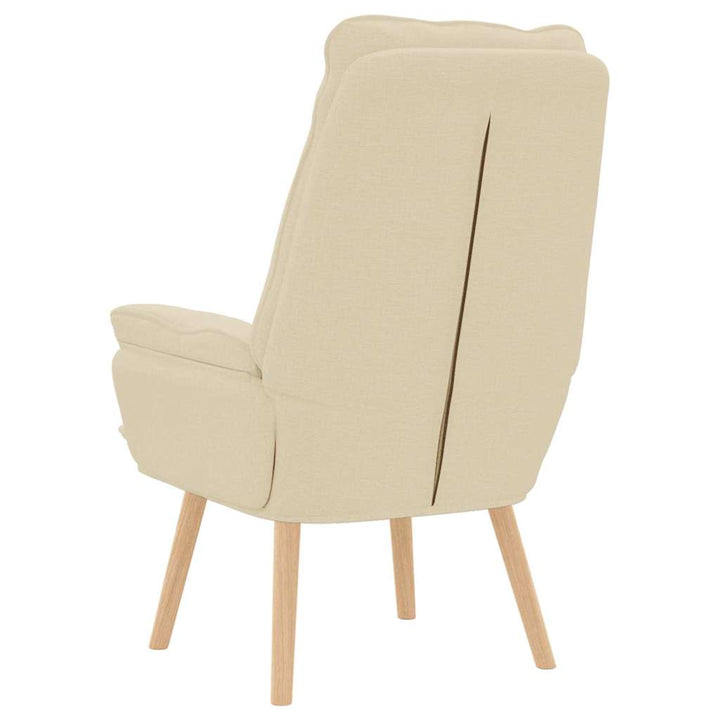 lænestol Creme 69 x 74 x 93 cm Stof og krydsfiner
