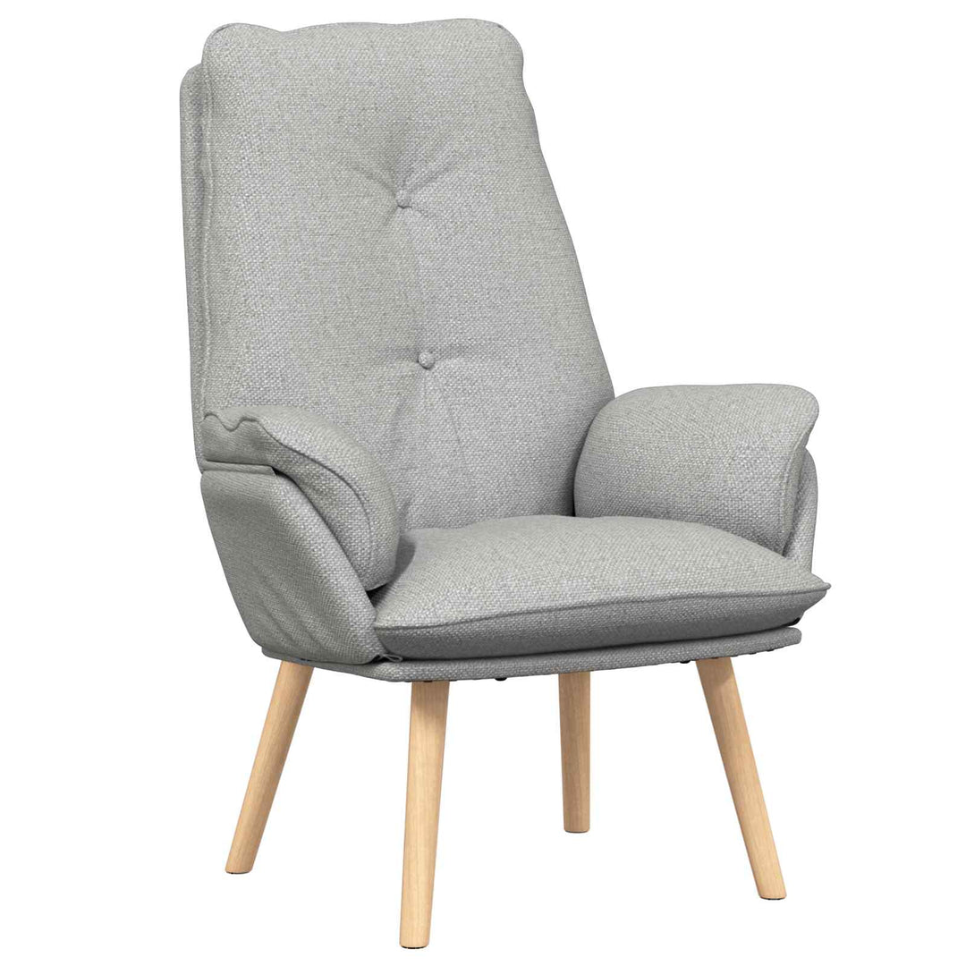 lænestol Skygrå Polyester og krydsfiner