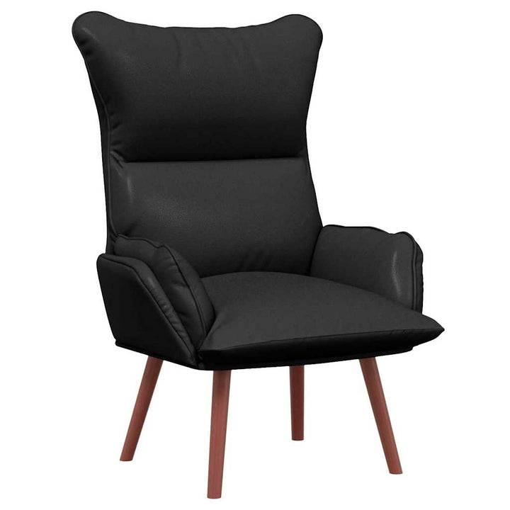 lænestol Sort 69 x 74 x 93 cm Kunstlæder