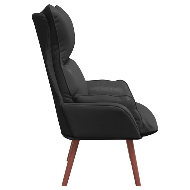 lænestol Sort 69 x 74 x 93 cm Kunstlæder