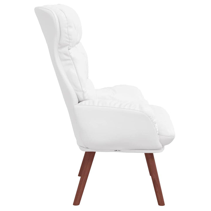 lænestol Hvid 69 x 74 x 93 cm Kunstlæder