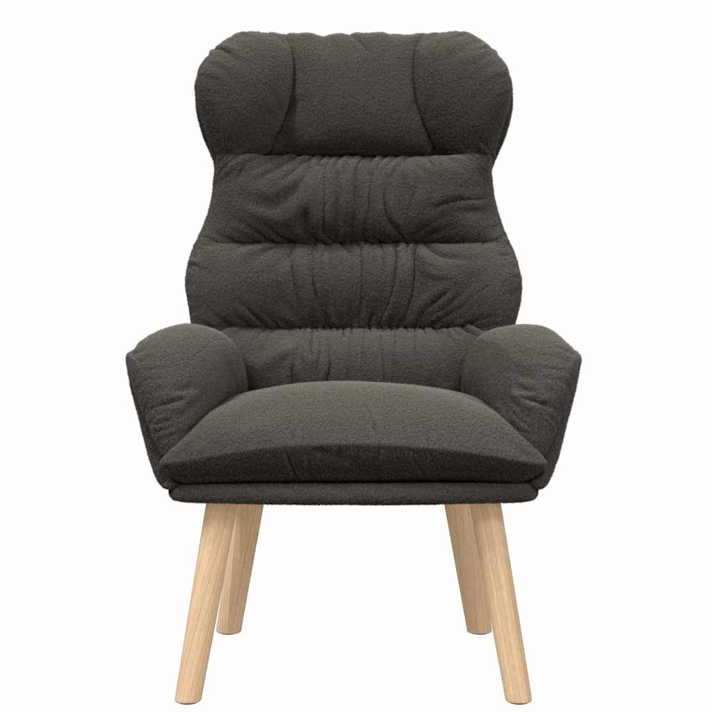lænestol Mørkegrå 69 x 74 x 93 cm Sherpa-stof