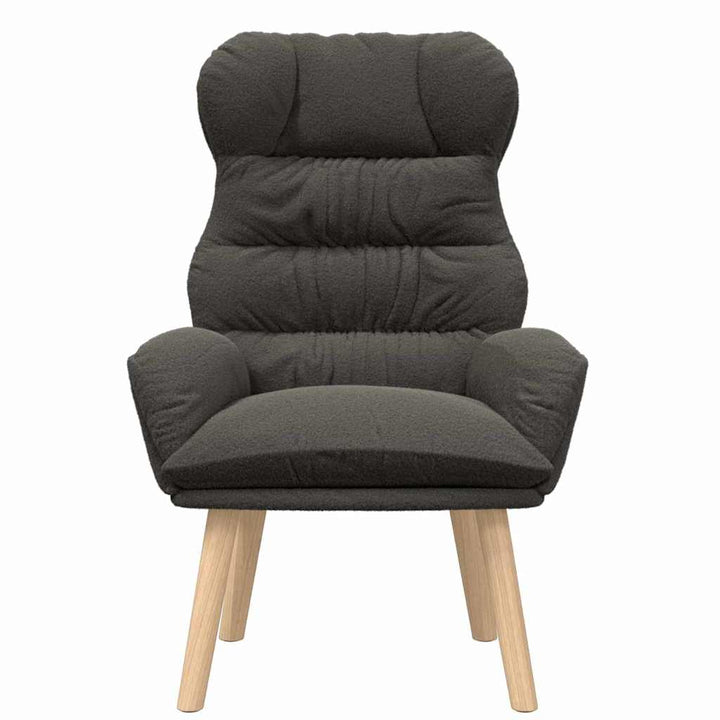 lænestol Mørkegrå 69 x 74 x 93 cm Sherpa-stof