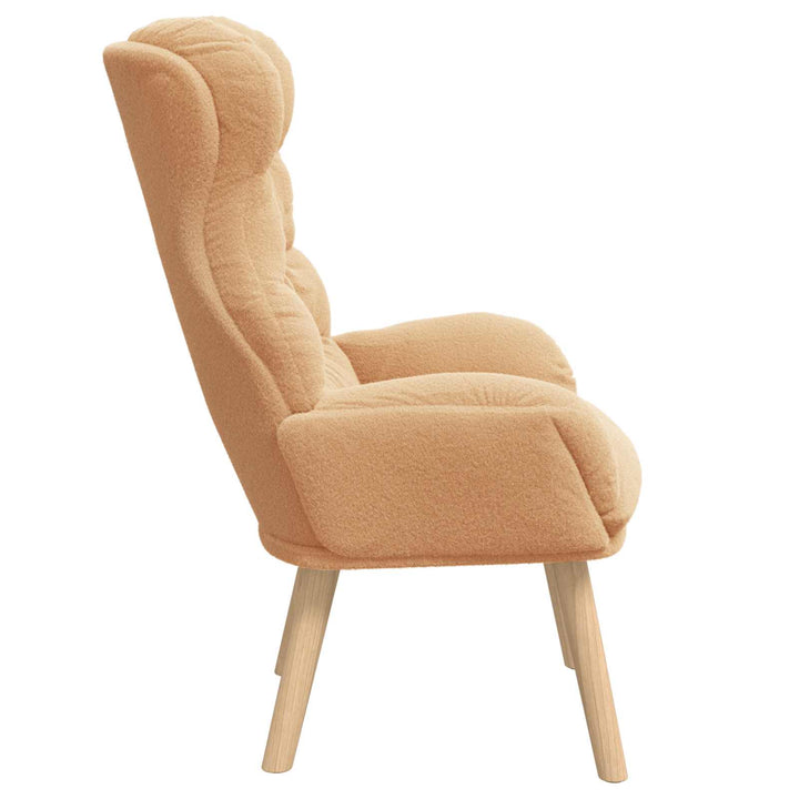 lænestol Beige 69 x 74 x 93 cm Sherpa-stof
