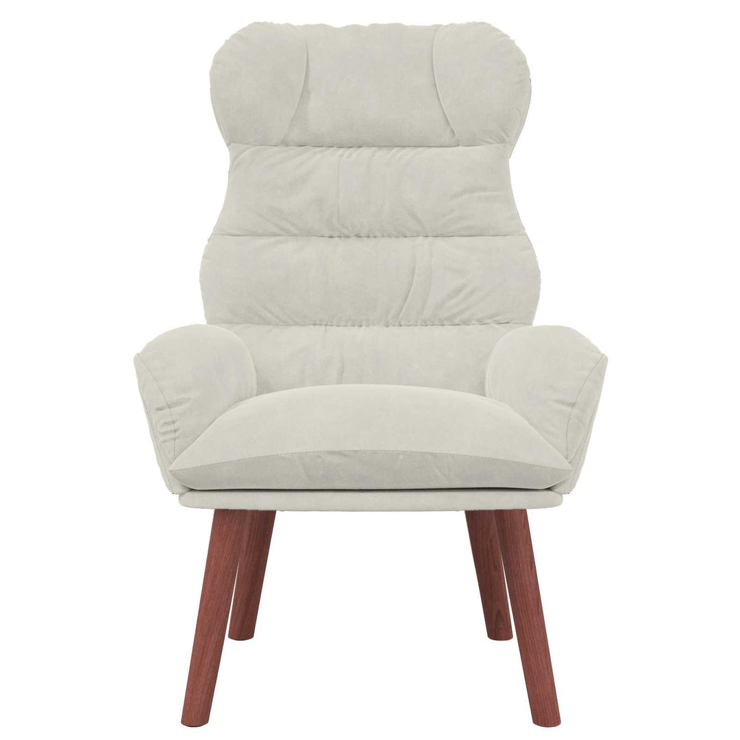 lænestol Creme 69 x 74 x 93 cm Fløjl