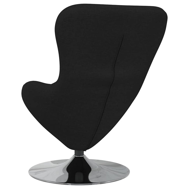 Æggestol Sort 63 x 73 x 90 cm Stof