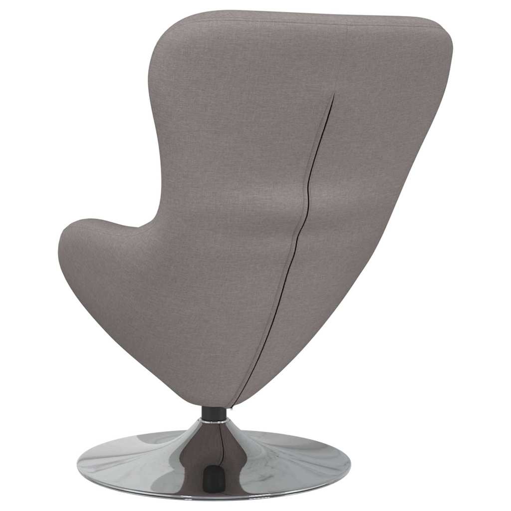 Æggestol Gråbrun 63 x 73 x 90 cm Stof