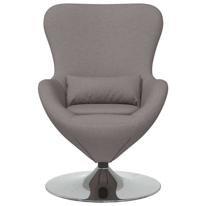 Æggestol Gråbrun 63 x 73 x 90 cm Stof