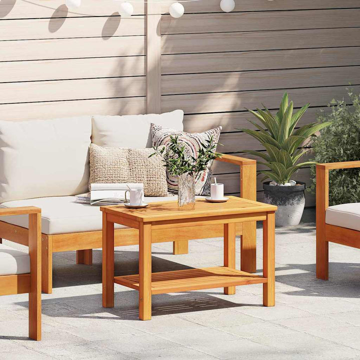 Sidebord Olie Naturlig 70 x 40 x 45 cm Massivt Akacietræ